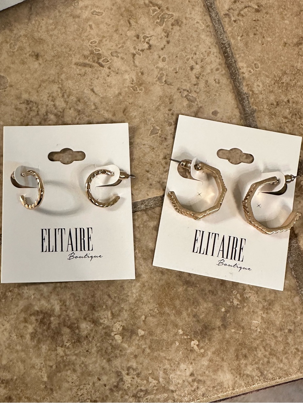 Gold Hoops From Local Boutique